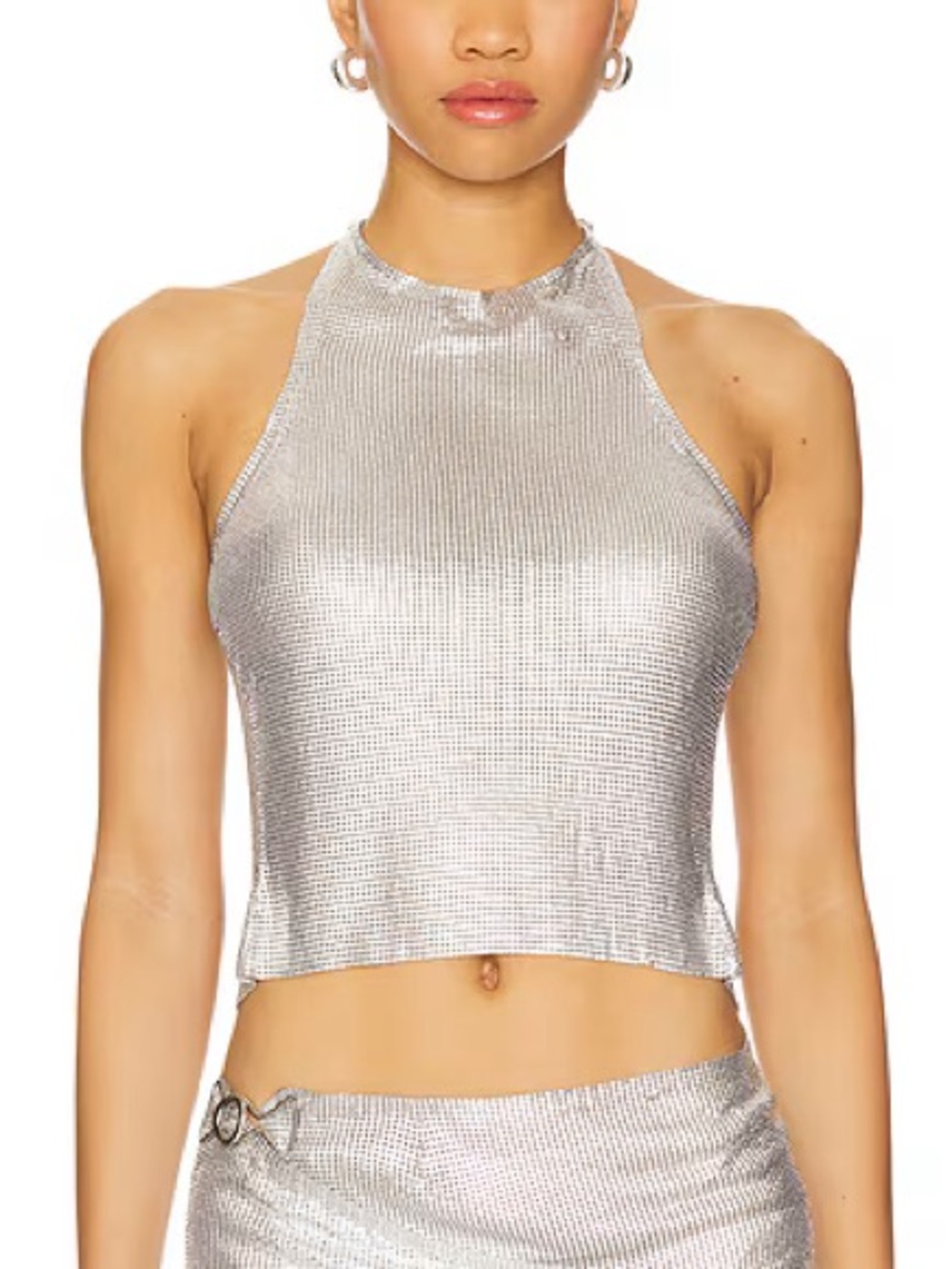 OW Collection Gemma Top in Silver Size S